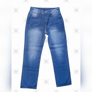 Noracora Classic Blue Straight Leg Women's Jeans